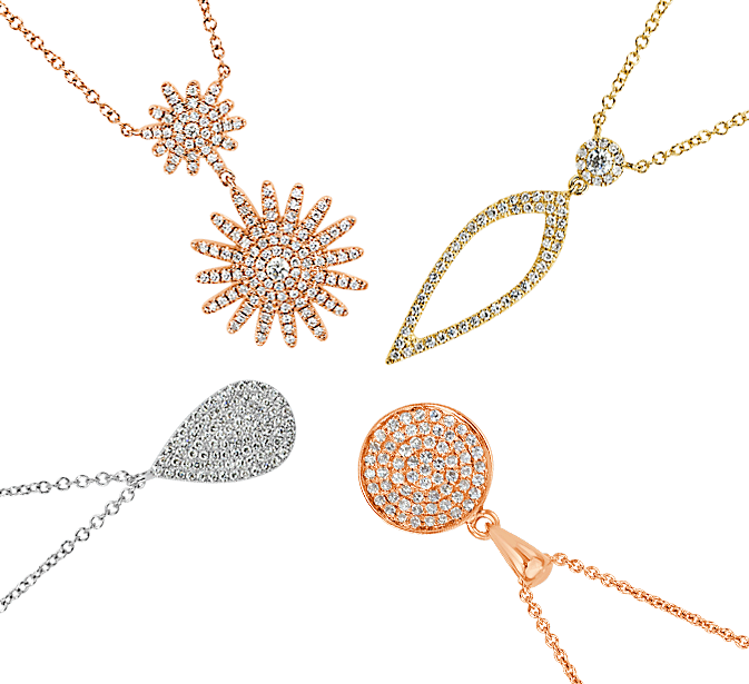 Elegant Pendant Necklaces Collection