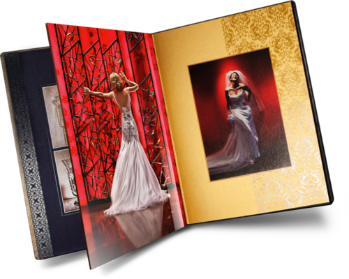 Elegant Photo Album Spread