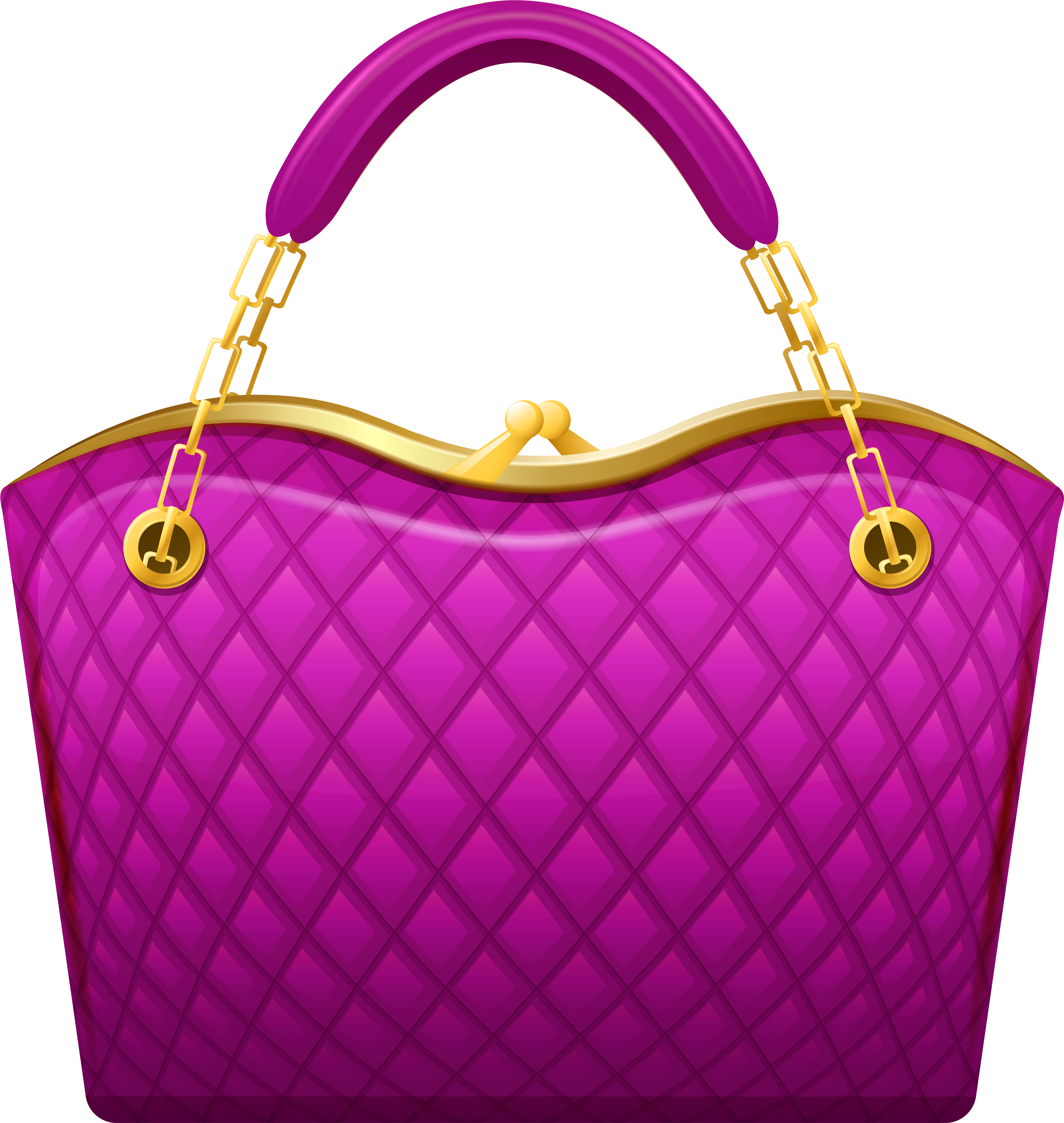 Elegant Pink Designer Purse