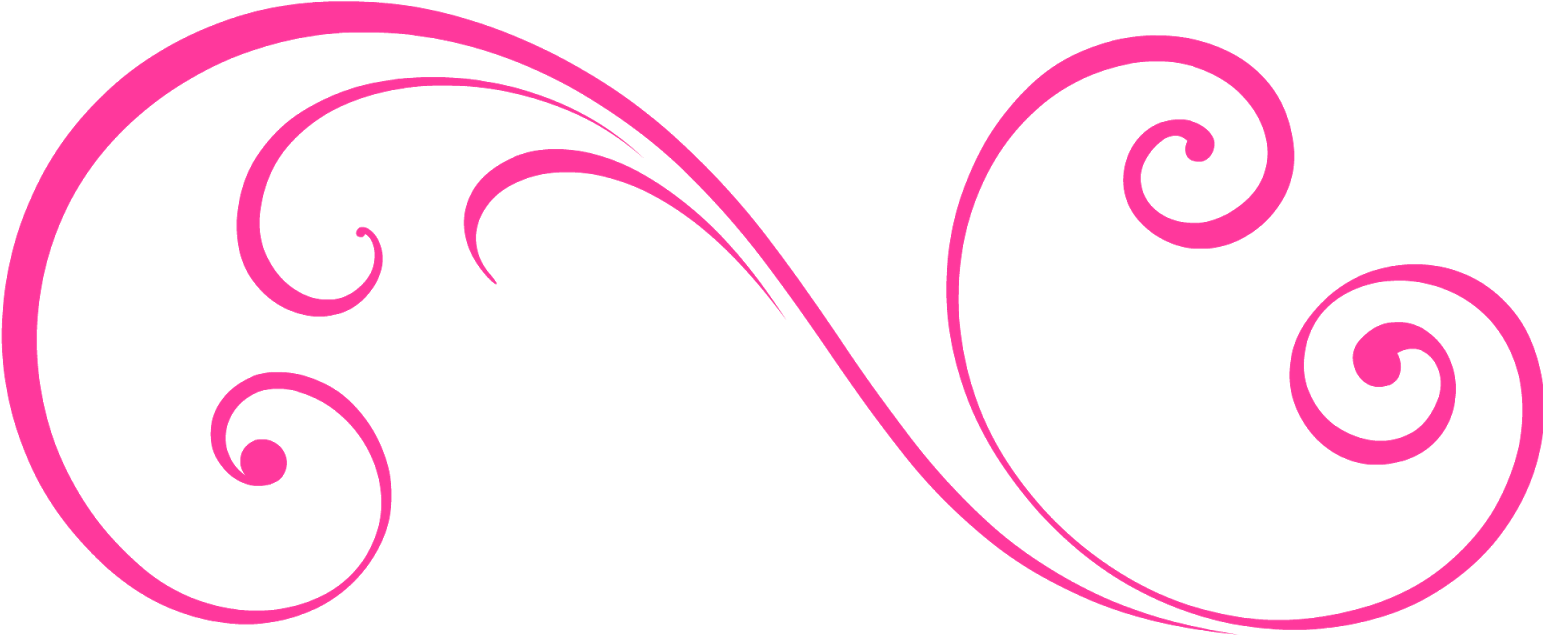 Elegant Pink Flourish Graphic