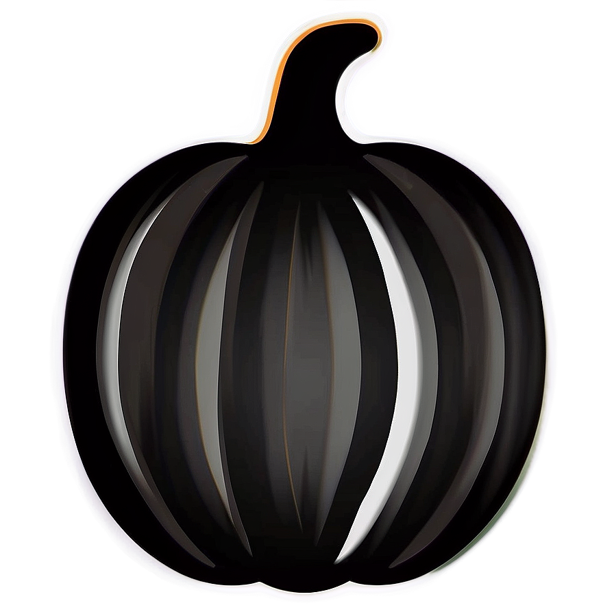 Elegant Pumpkin Silhouette Png 32