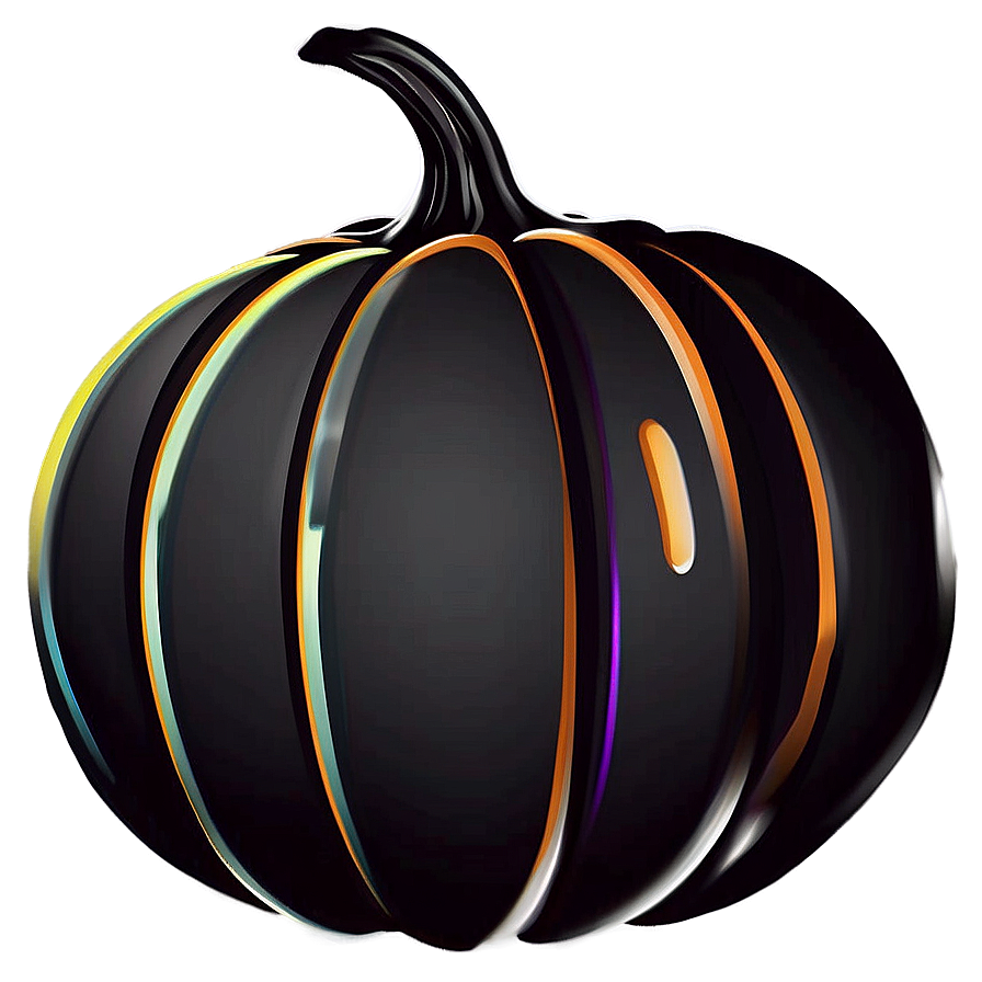 Elegant Pumpkin Silhouette Png Hci48