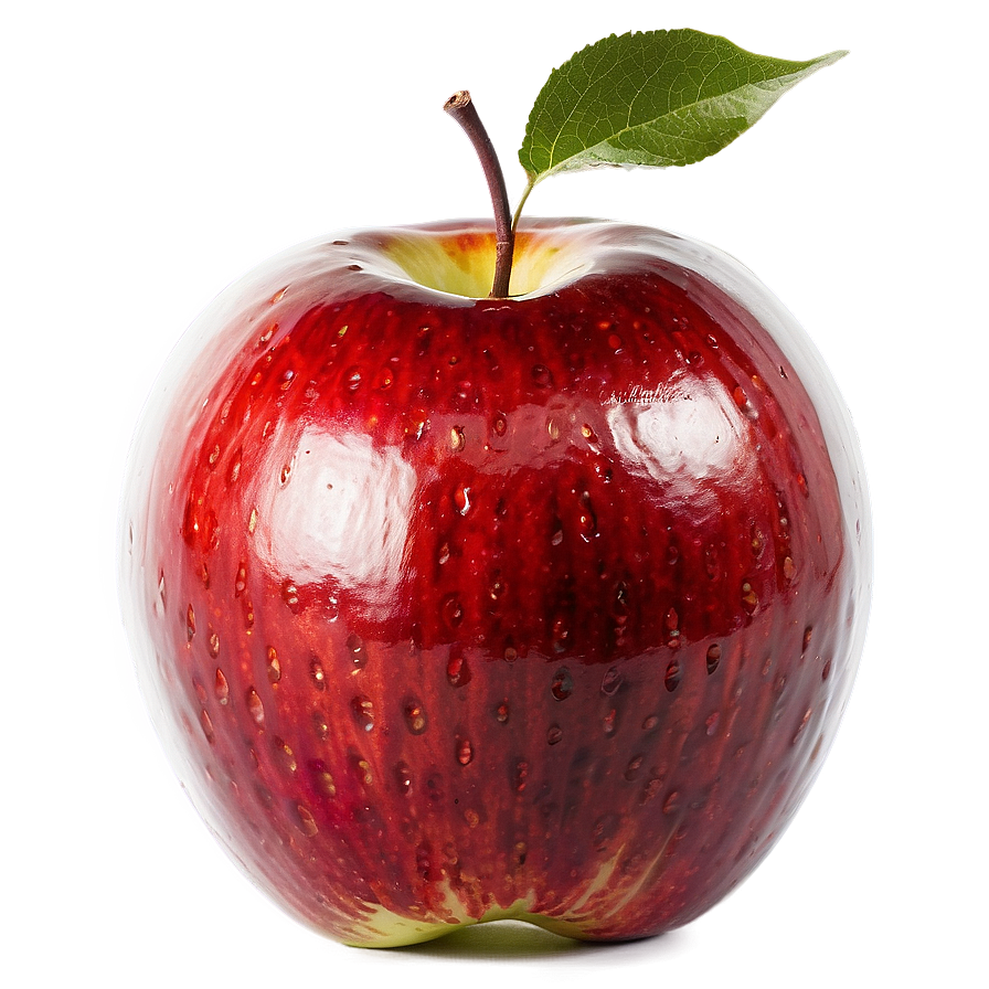 Elegant Red Apple Png Xgl