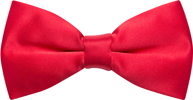 Elegant Red Bow Tie.png