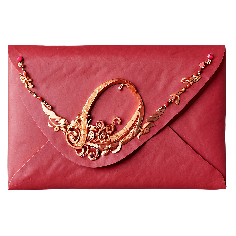 Elegant Red Envelope Png 40