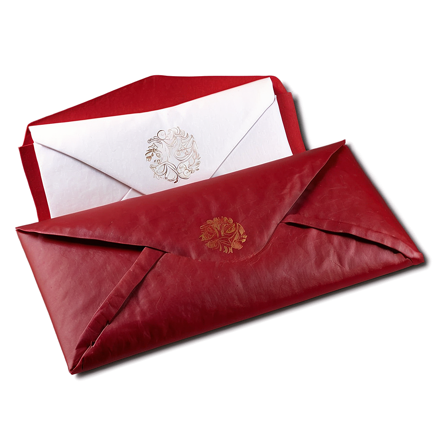 Elegant Red Envelope Png 46