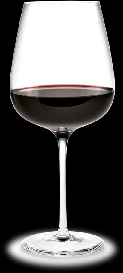 Elegant Red Wine Glass