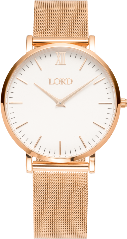 Elegant Rose Gold Wristwatch