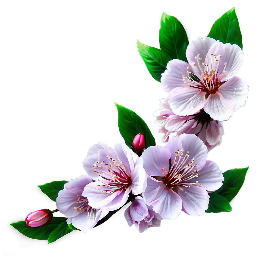 Elegant Sakura Flower Png 06202024