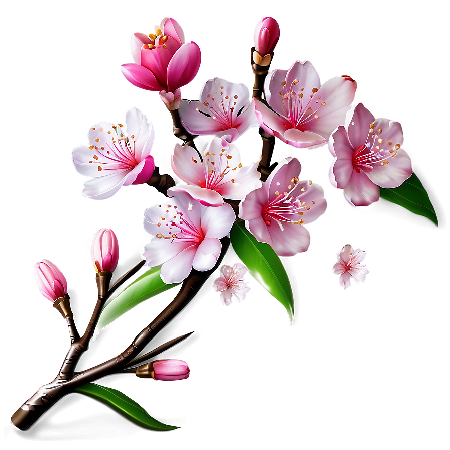 Elegant Sakura Flower Png Fhd87