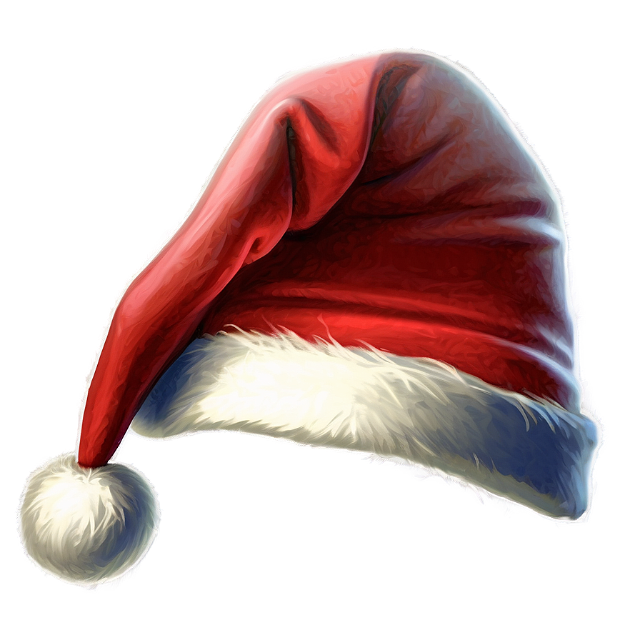 Elegant Santa Hat Version Png Wbm25