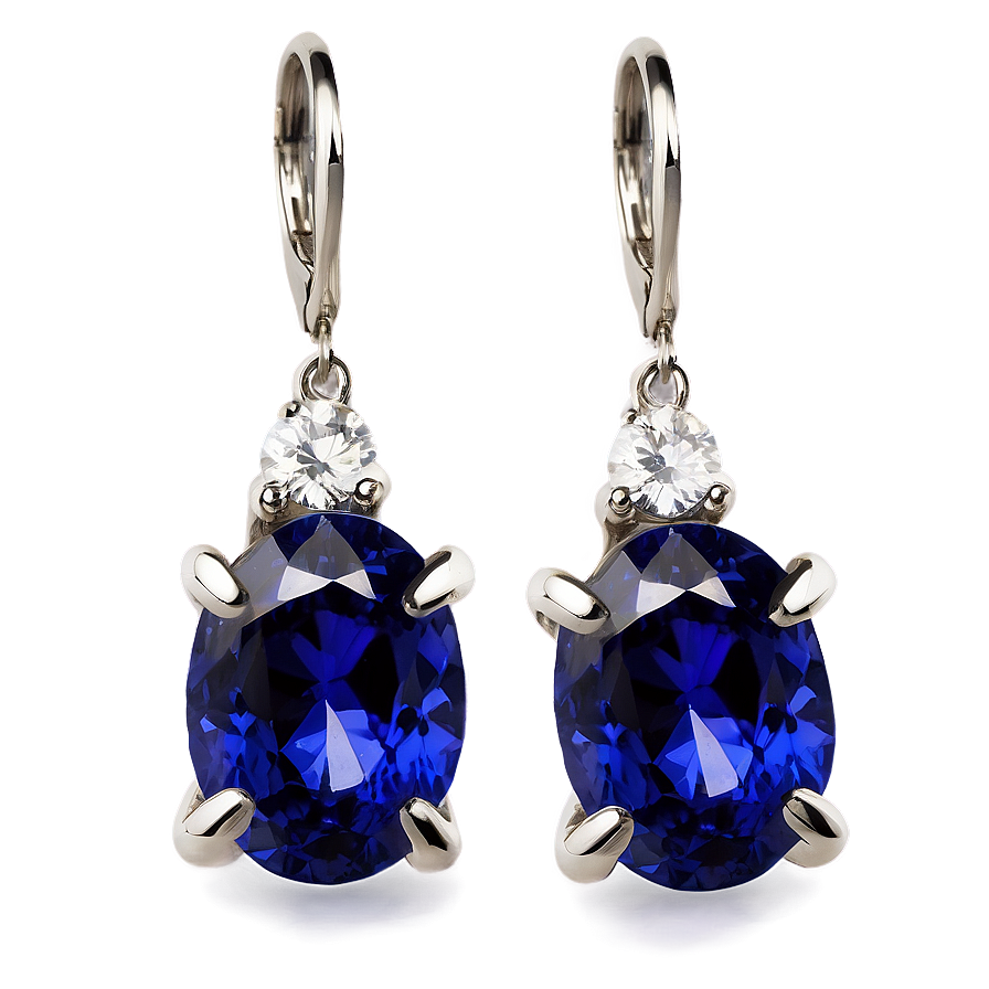 Elegant Sapphire Earring Png 05252024