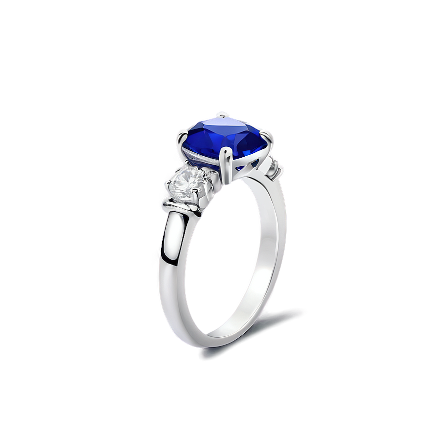 Elegant Sapphire Ring Png Cxg77