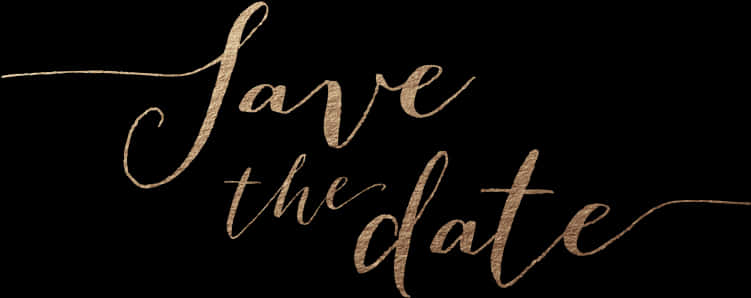 Elegant Save The Date Script