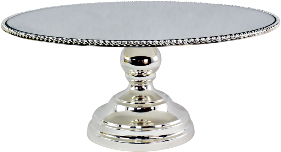 Elegant Silver Cake Stand