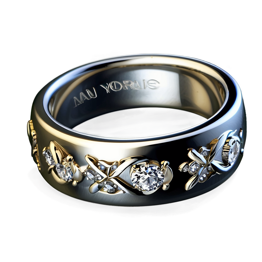 Elegant Silver Ring Png 69