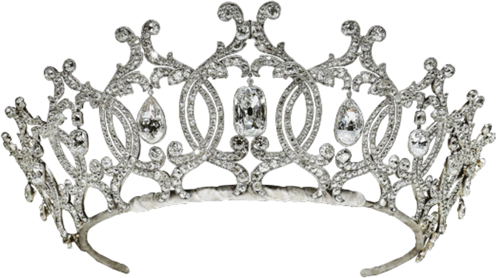 Elegant Silver Tiara