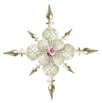 Elegant Snowflake Ornament