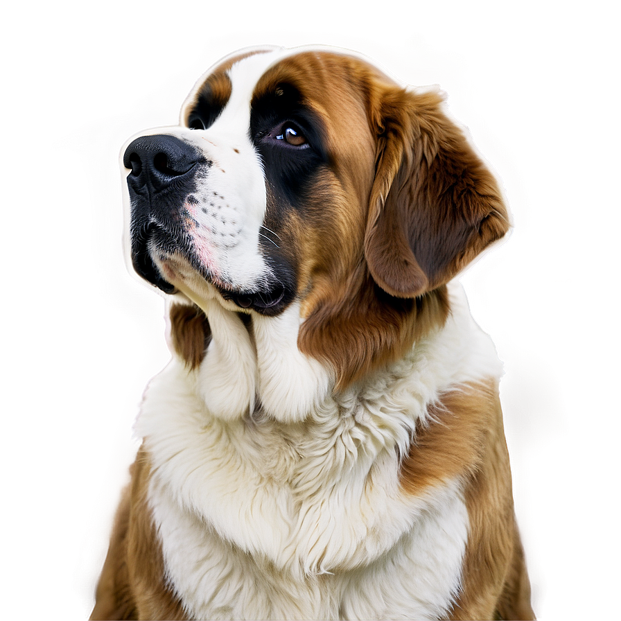 Elegant St Bernard Profile Png 06292024