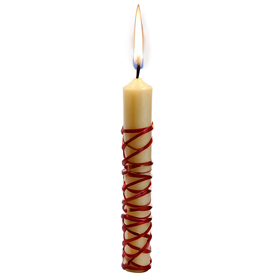 Elegant Taper Candle Png 36