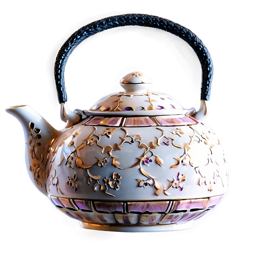 Elegant Teapot Png 12