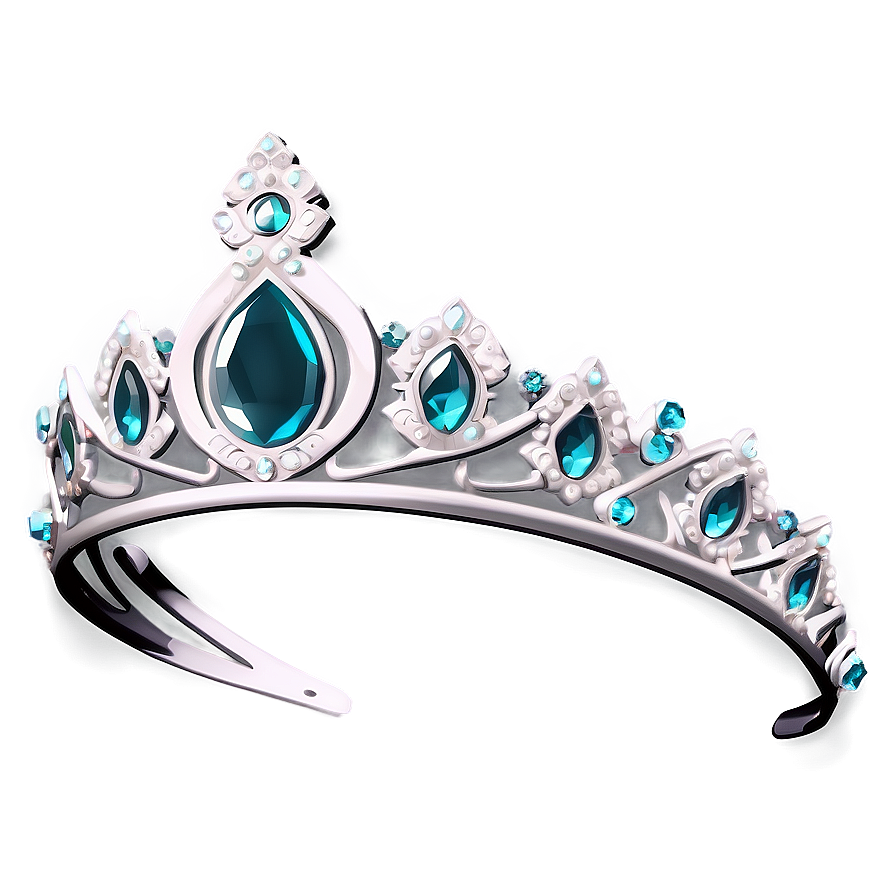 Elegant Tiara Design Png 9