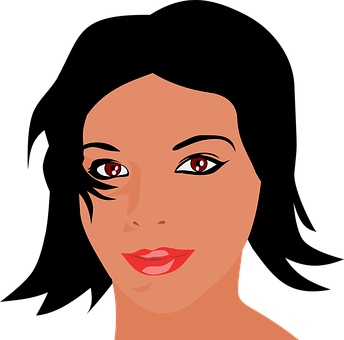 Elegant Vector Portrait