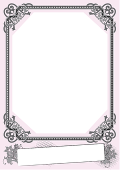 Elegant Victorian Frame Design