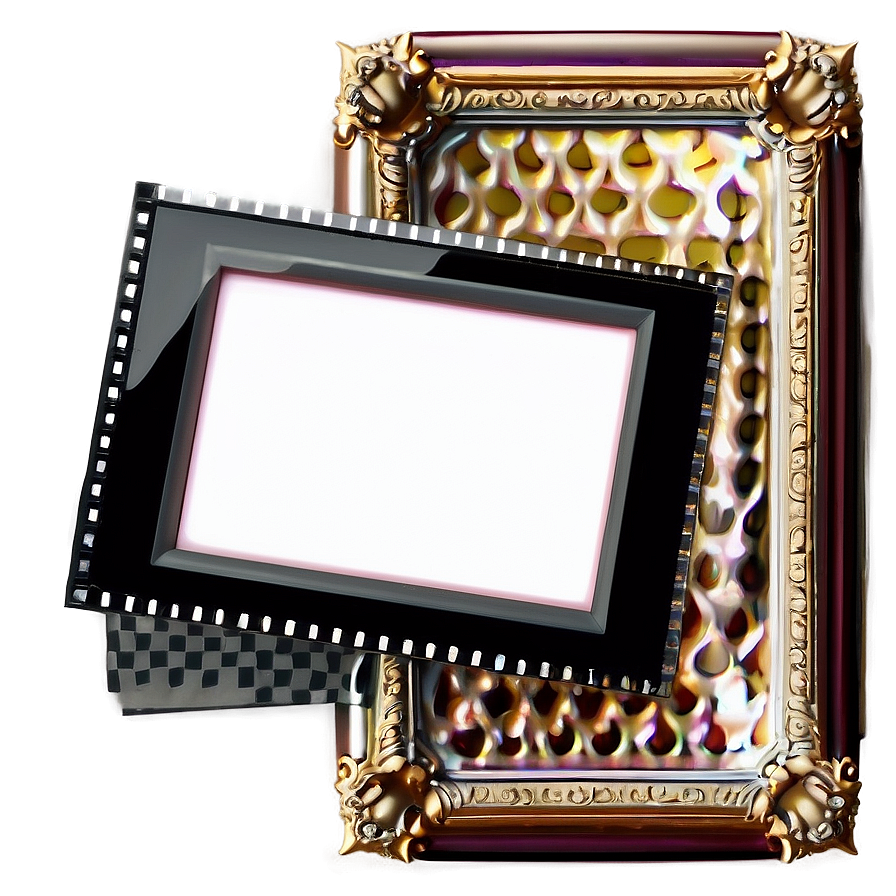 Elegant Video Frame Style Png 06262024