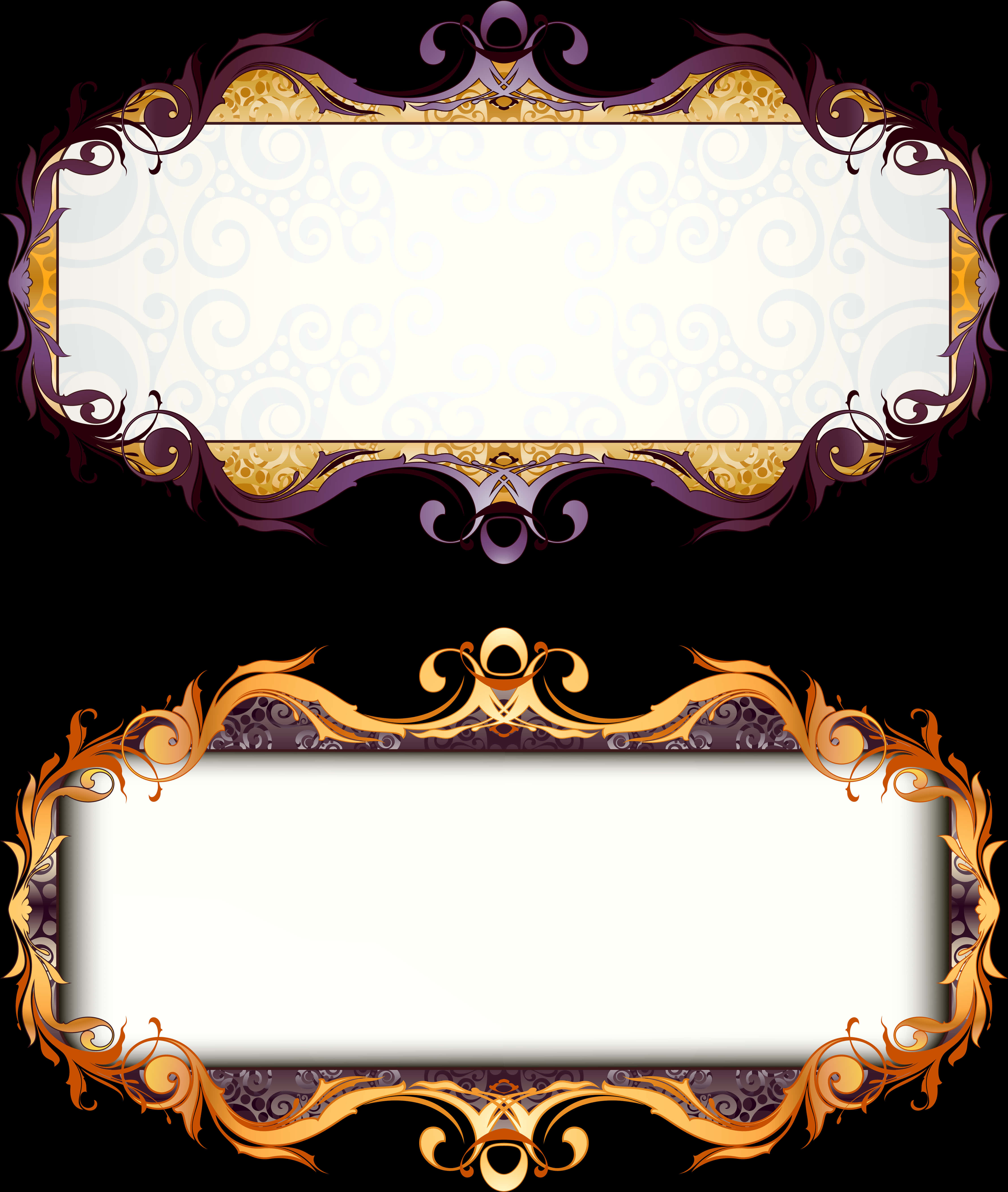 Elegant Vintage Frames Design