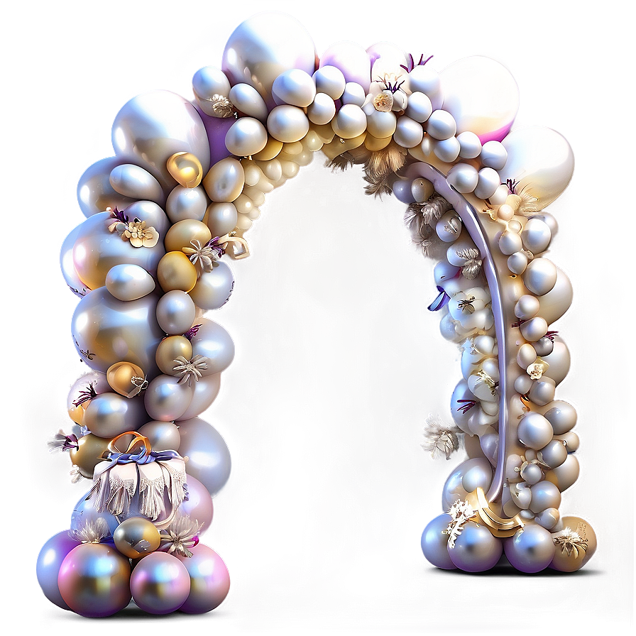 Elegant Wedding Balloon Arch Png Iae