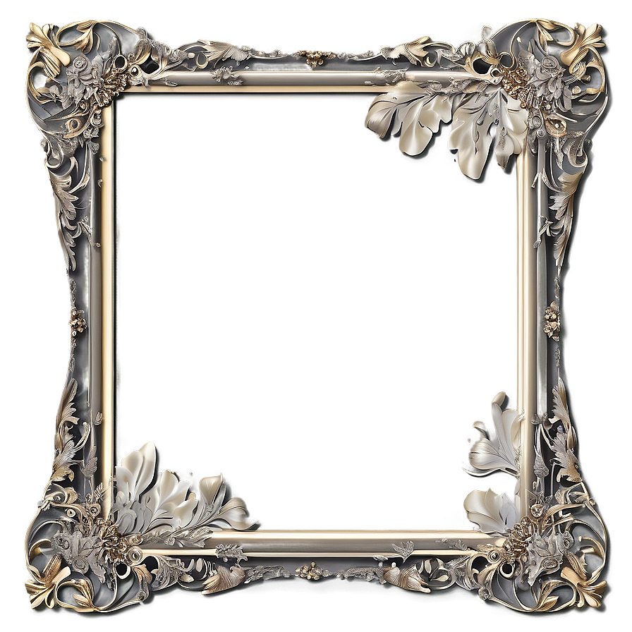 Elegant Wedding Frame Png 43