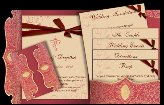 Elegant Wedding Invitation Design