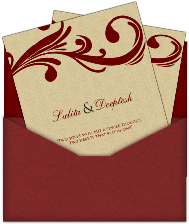 Elegant Wedding Invitation Design