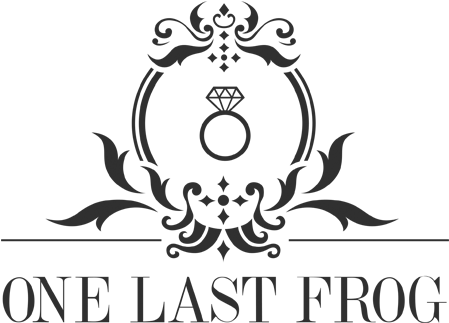 Elegant Wedding Logo One Last Frog