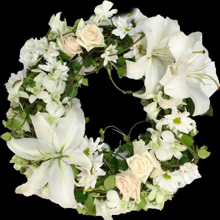 Elegant_ White_ Floral_ Wreath