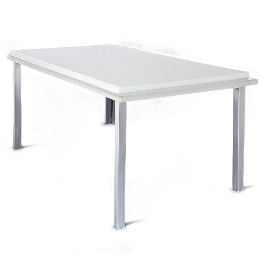 Elegant White Table Png 97