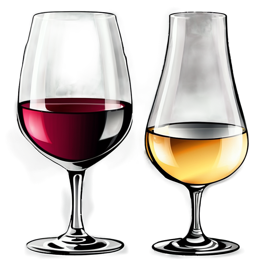 Elegant Wine Glass Clipart Png Vyd87