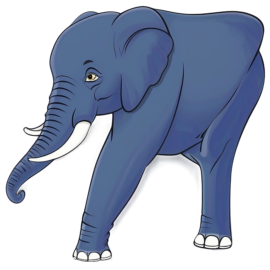 Elephant Cartoon D