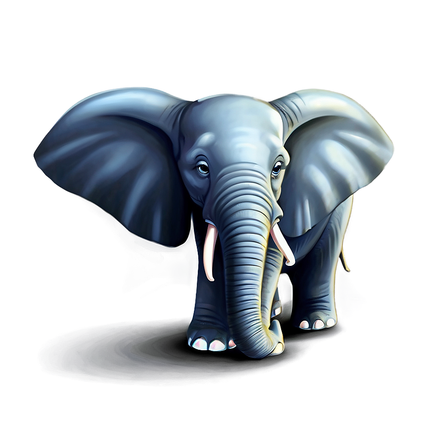 Elephant Cartoon For Kids Png Caj