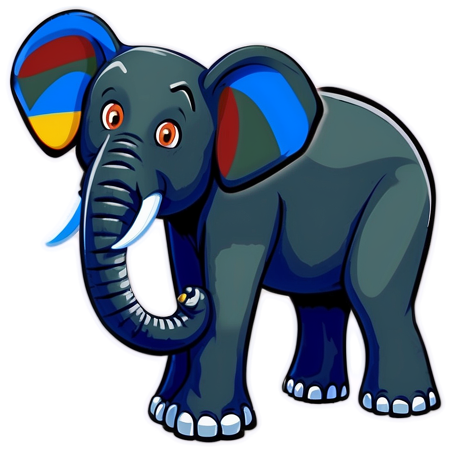 Elephant Cartoon For Kids Png Ccs23