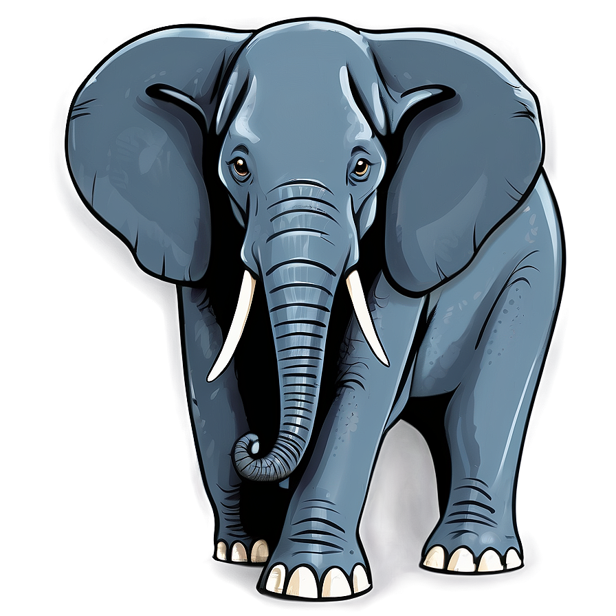 Elephant Cartoon Illustration Png 29