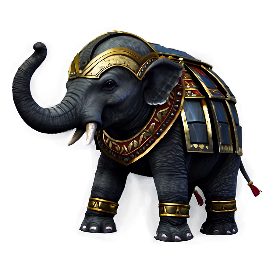 Elephant Warrior Armor Png Tnh