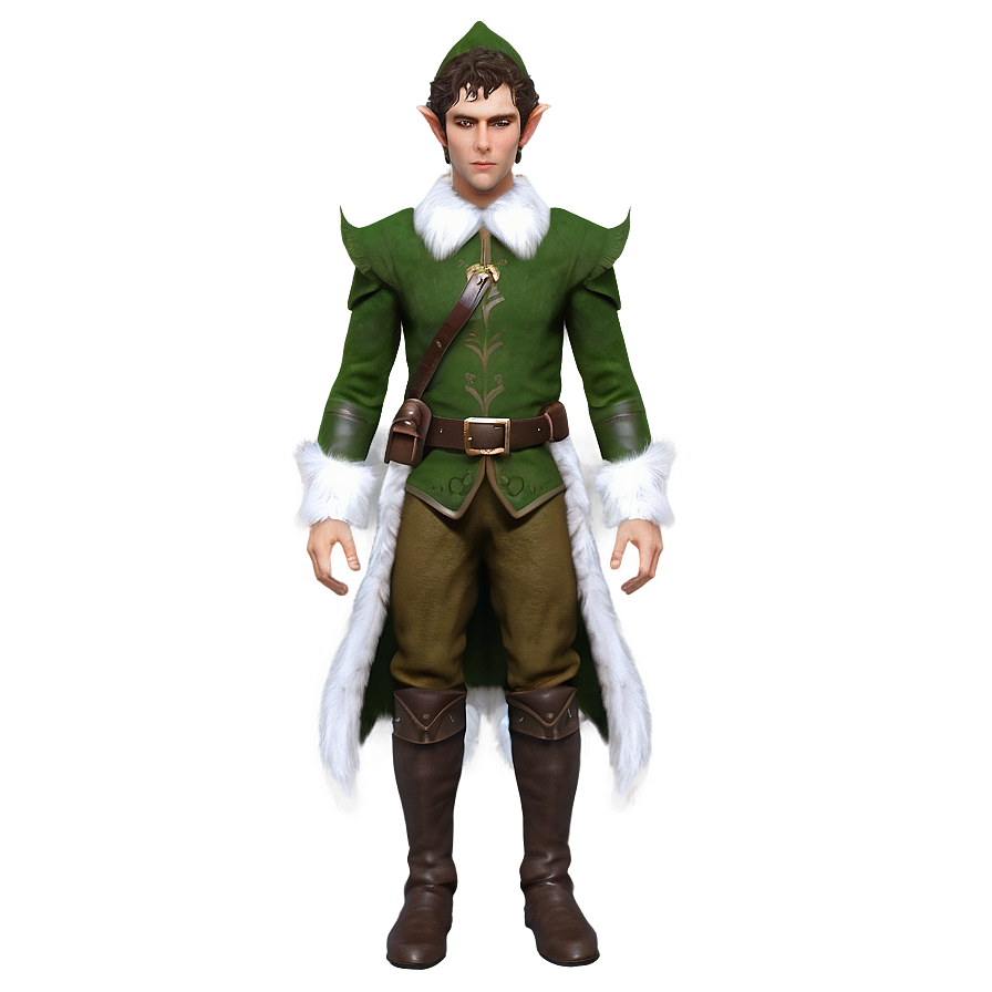 Elf Character Body Design Png 06282024