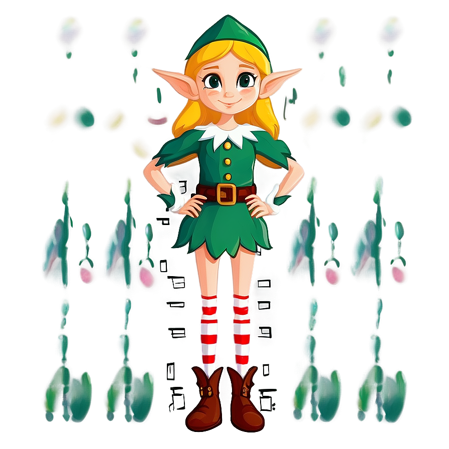 Elf Character Body Design Png 06282024