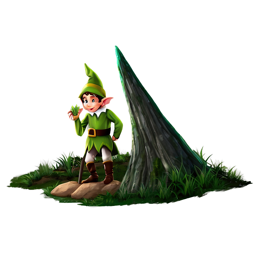 Elf Child In Forest Png 90