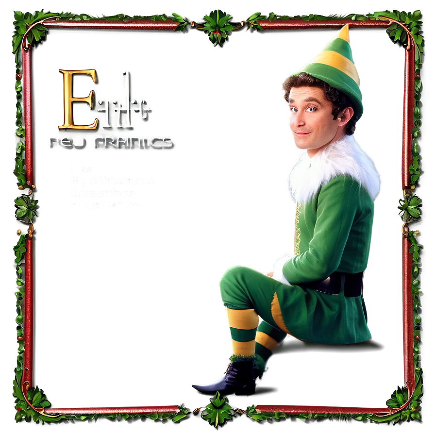 Elf Frame Png 05252024