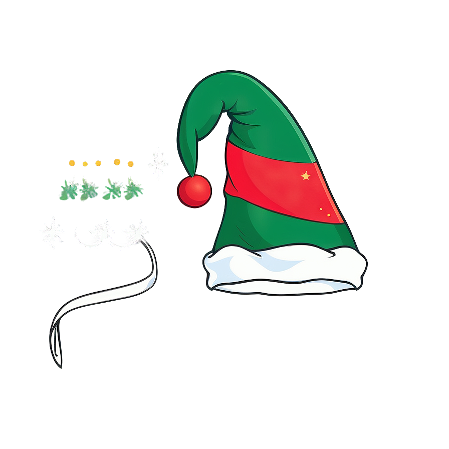 Elf Hat With Ears Png Hme96