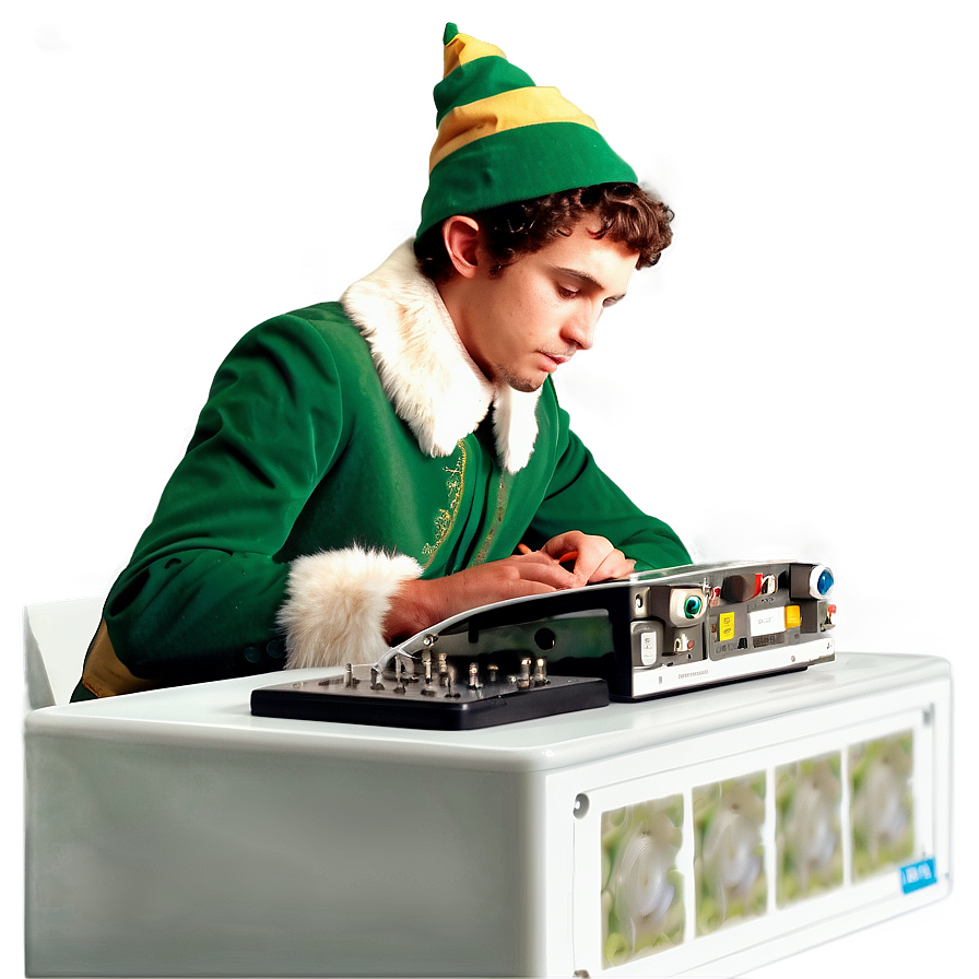 Elf Inventing Gadgets Png 83