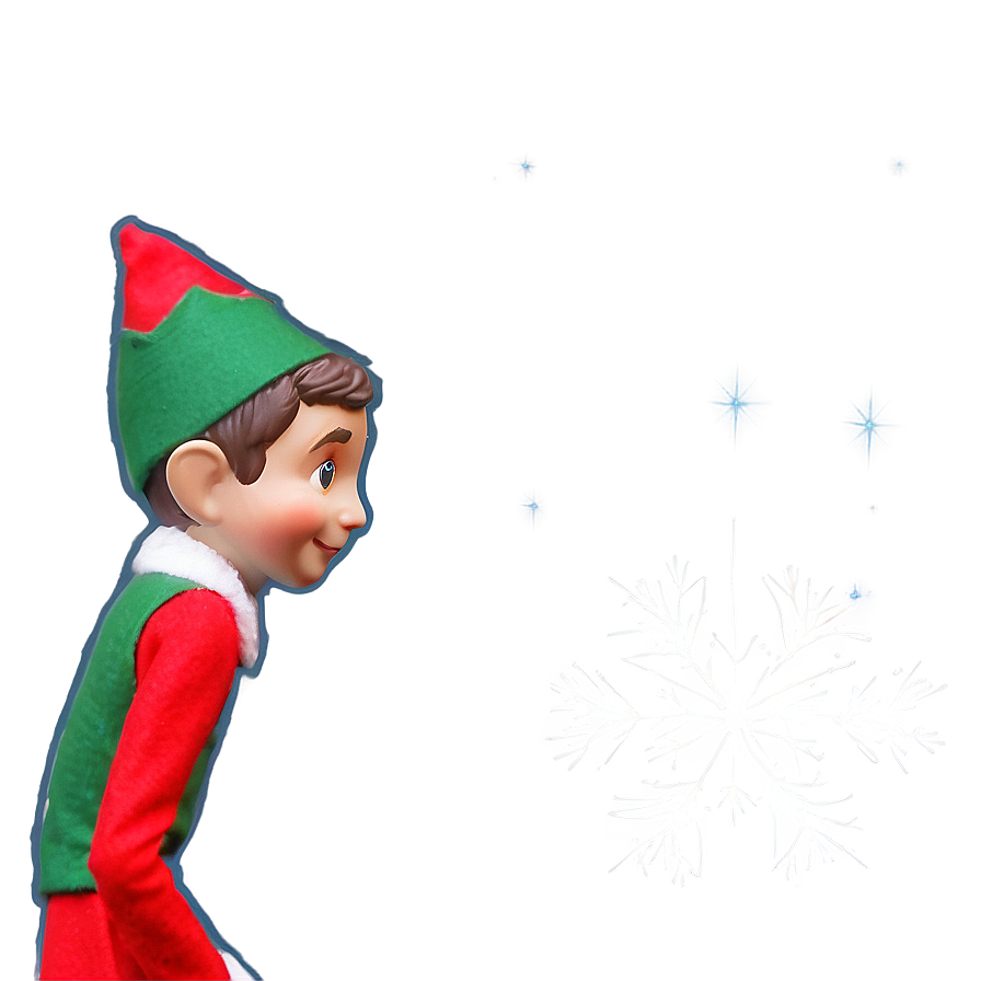 Elf On Shelf Watching Png 46